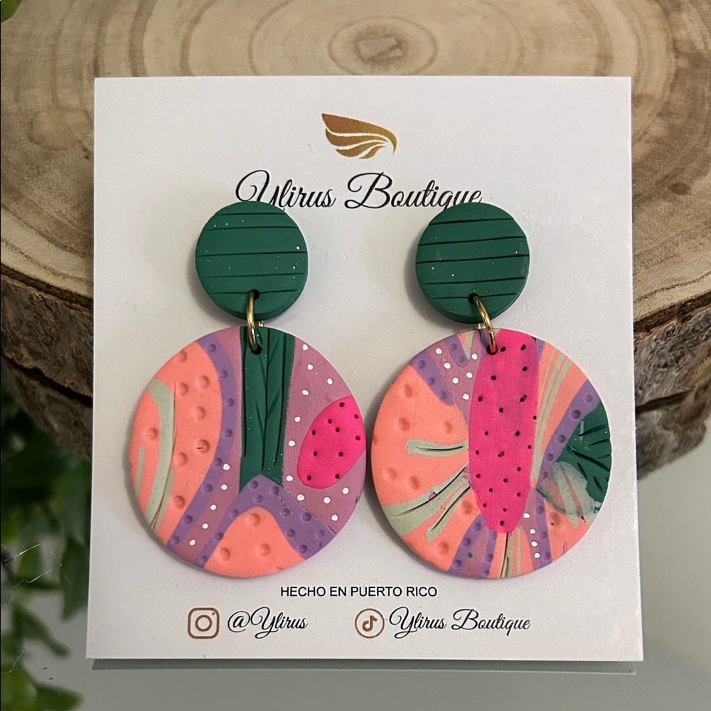 Colorful Statement Earrings